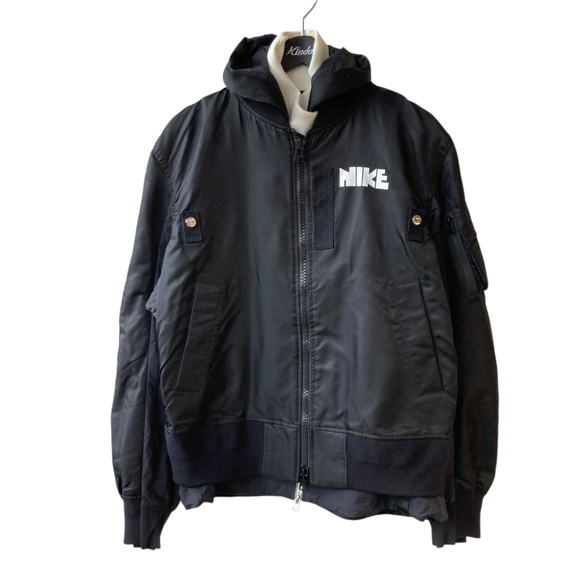 sacai×NIKE NRG LAYERED JKTレイヤードジャケットCZ4697-010 CZ4697