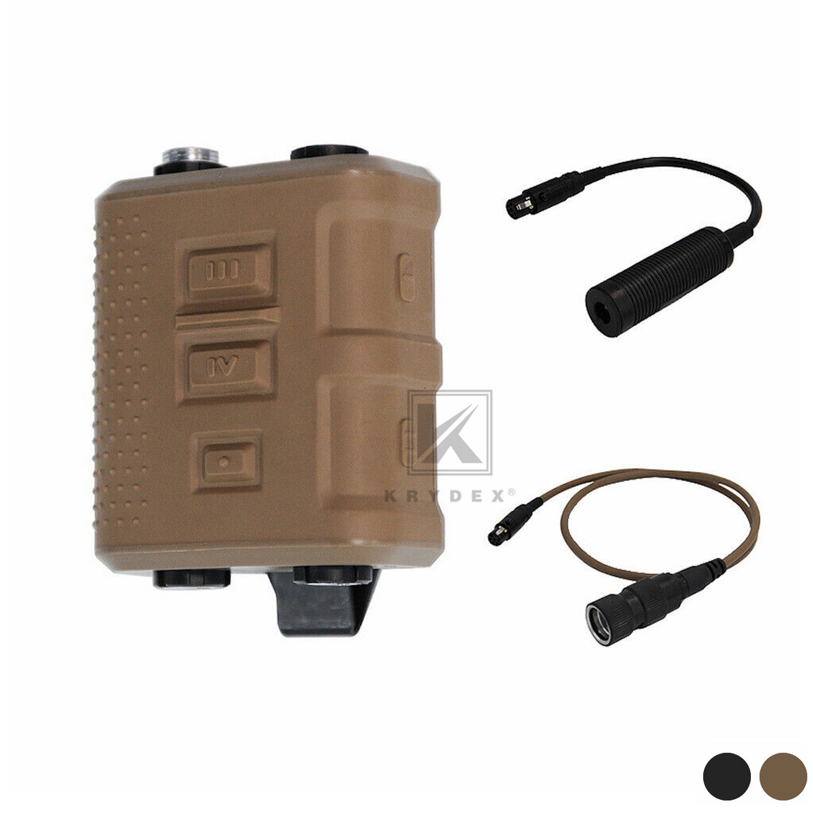 KRYDEX FCS V60 PTT Tactical Transmitter Receiver Connector – Krydex