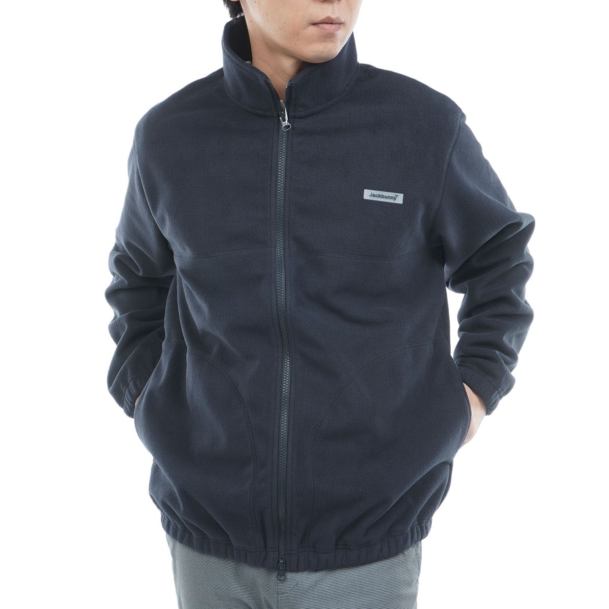 ブロッキーフリースブルゾン(アウター(ブルゾン、ウインド、ジャケット