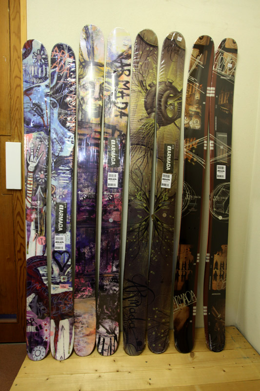 ARMADAスキー板2012モデル入荷 - 山の道具 ラッピー