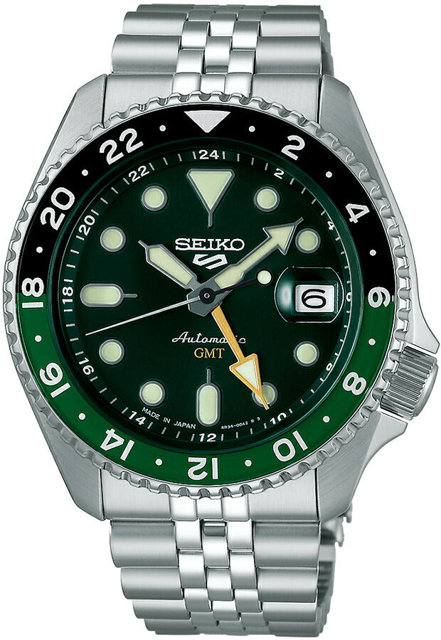 セイコー 5スポーツ SKX Sports Style GMTモデル SBSC019 メンズ 自動