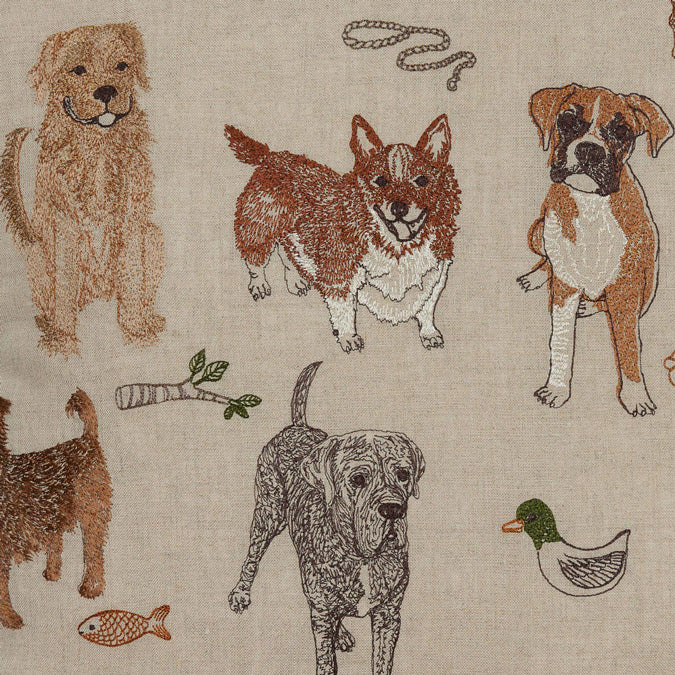 Dogs and Toys Pillow by Coral & Tusk – Collyer's Mansion