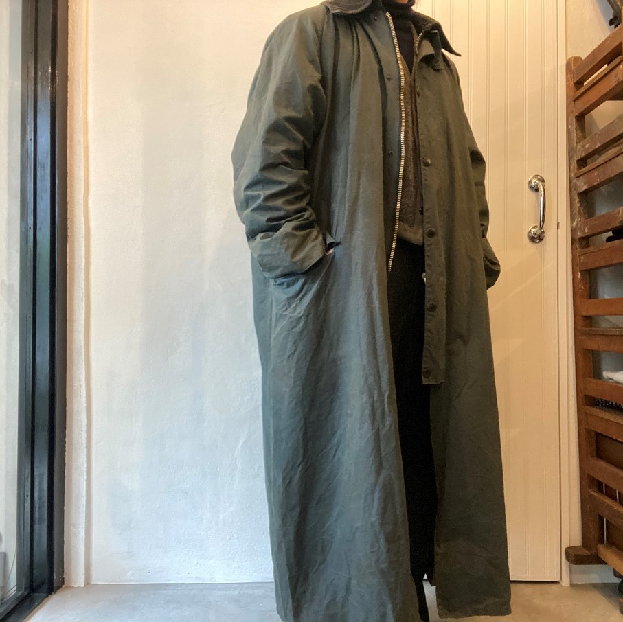 1980's VINTAGE Barbour “BURGHLEY COAT” 2warrant | SIGNAL GARMENTS
