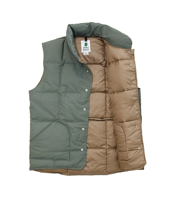 DOWN SIERRA VEST | DOWN JACKET | ITEM | 【SIERRA DESIGNS シエラ