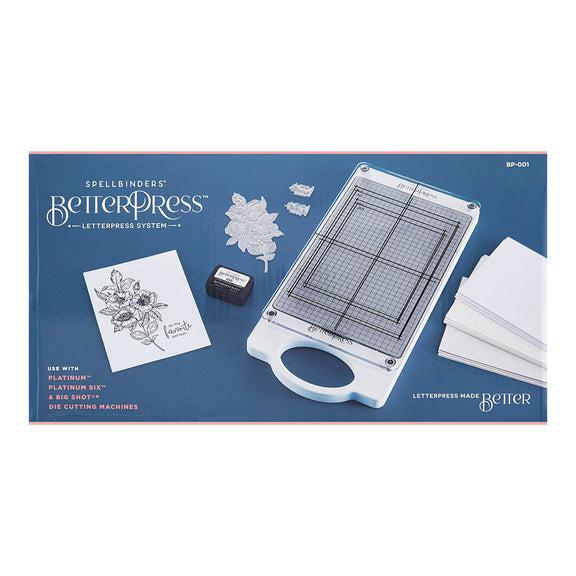 Spellbinders - BetterPress Letterpress System – ScrapbookPal