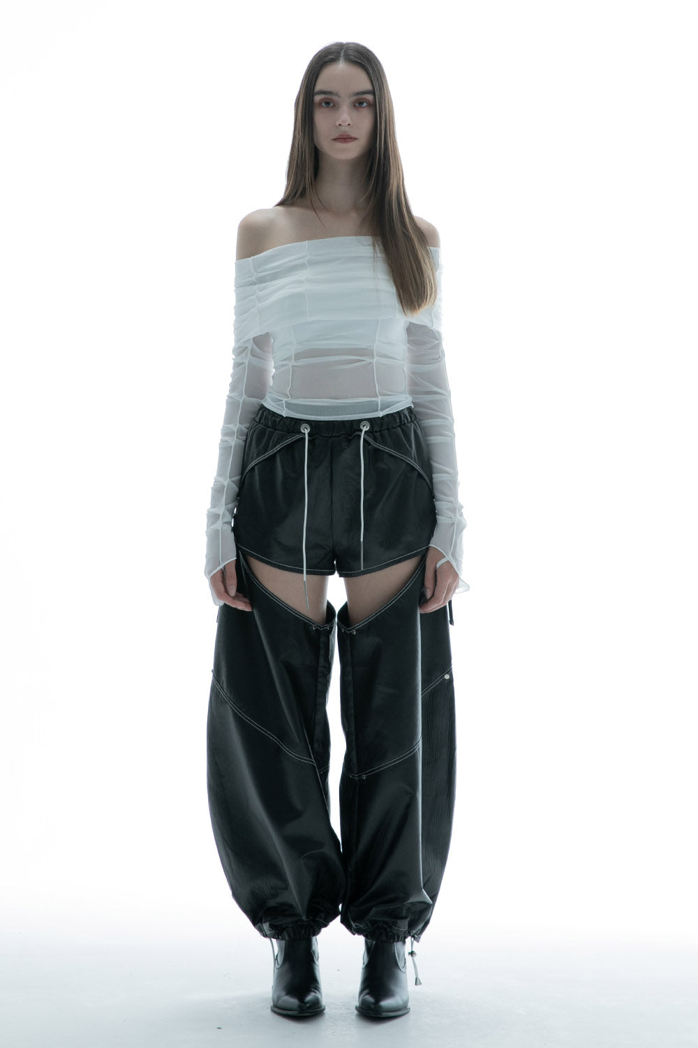 THEREDTHREAD / ザレッドスレッド】S cover cargo pants