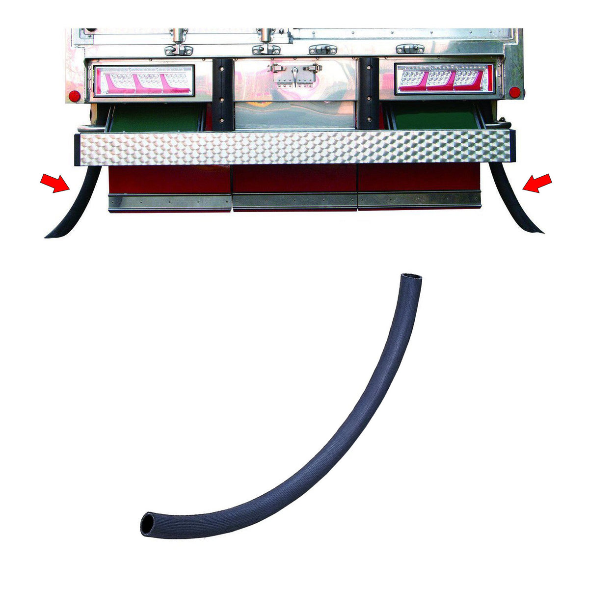 トラック用排水ホース（水抜きホース・ウォーターホース） ジェット