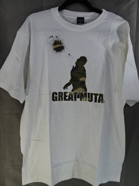 グレート・ムタ「GREAT MUTA」Tシャツ①(ホワイト) – 闘道館