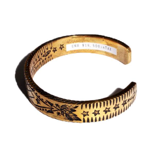 ERICKA NICHOLAS BEGAY エリッカニコラスビゲイ 真鍮 バングル【ENB 1