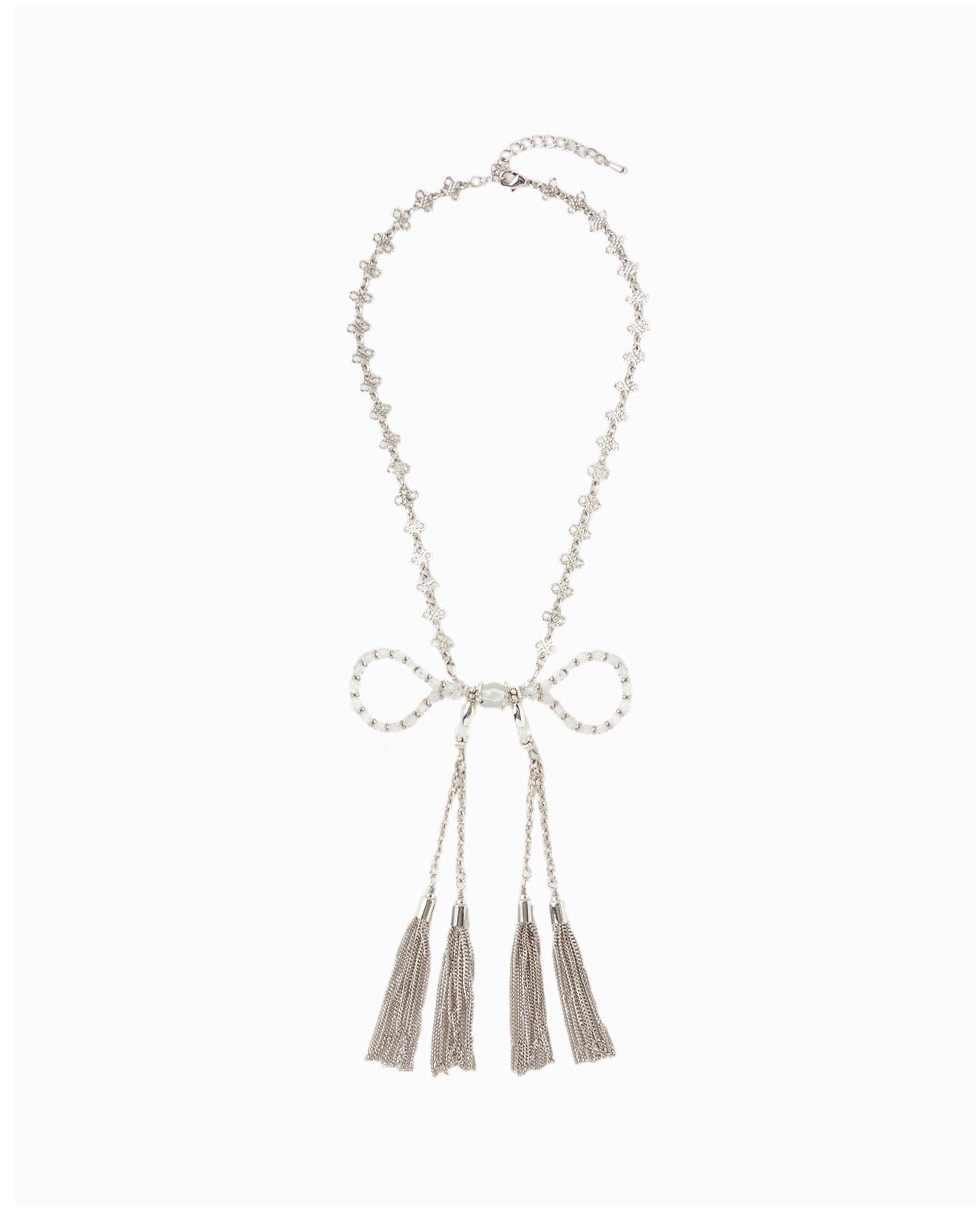 tanakadaisuke(タナカダイスケ)| アクセサリー| crystal ribbon chain