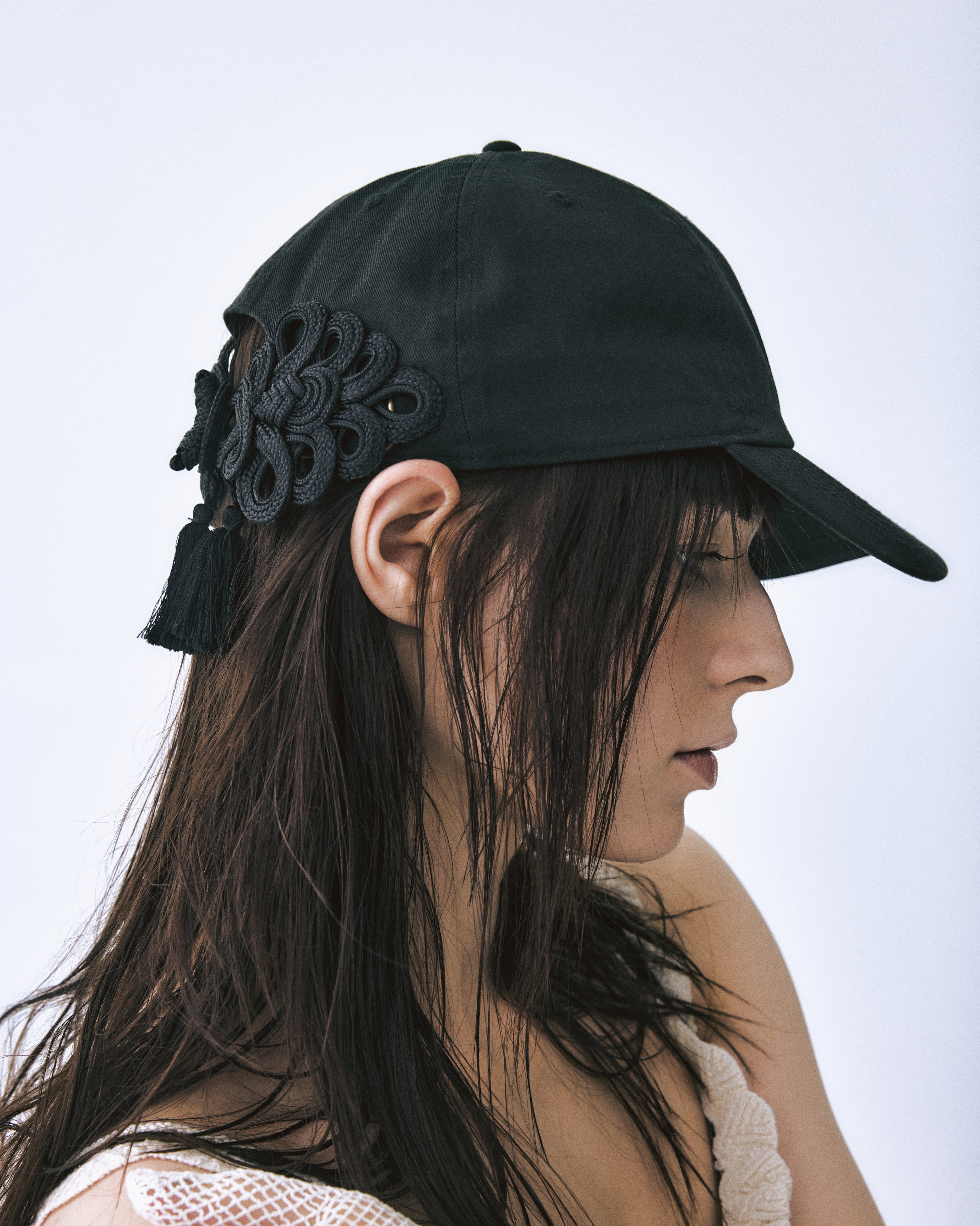 STUDIOUS Special item】China ribbon cap – tanakadaisuke