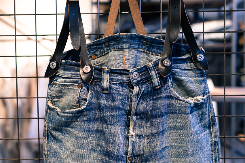 MOTOR☓TCB CHROMEXCEL LEATHER SUSPENDER 発売のお知らせ | TCB jeans