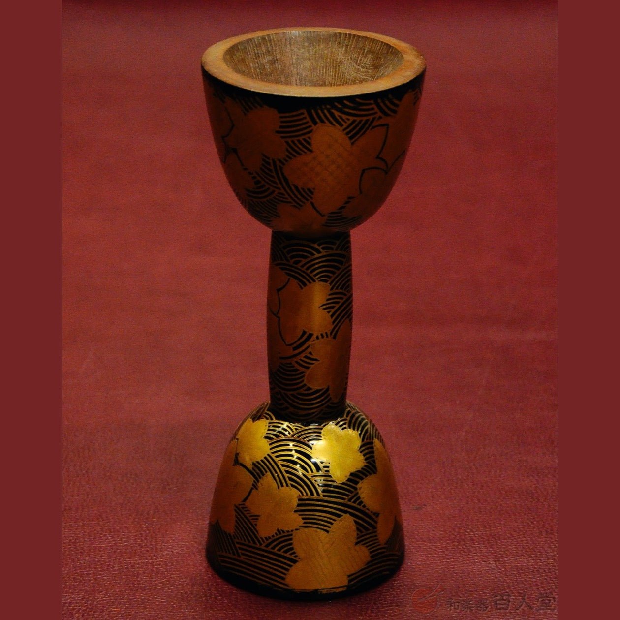 小鼓古胴 桜花散蒔絵