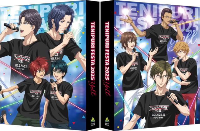 テニプリフェスタ2025 応援（エール）」Blu-ray & DVD 描き下ろし