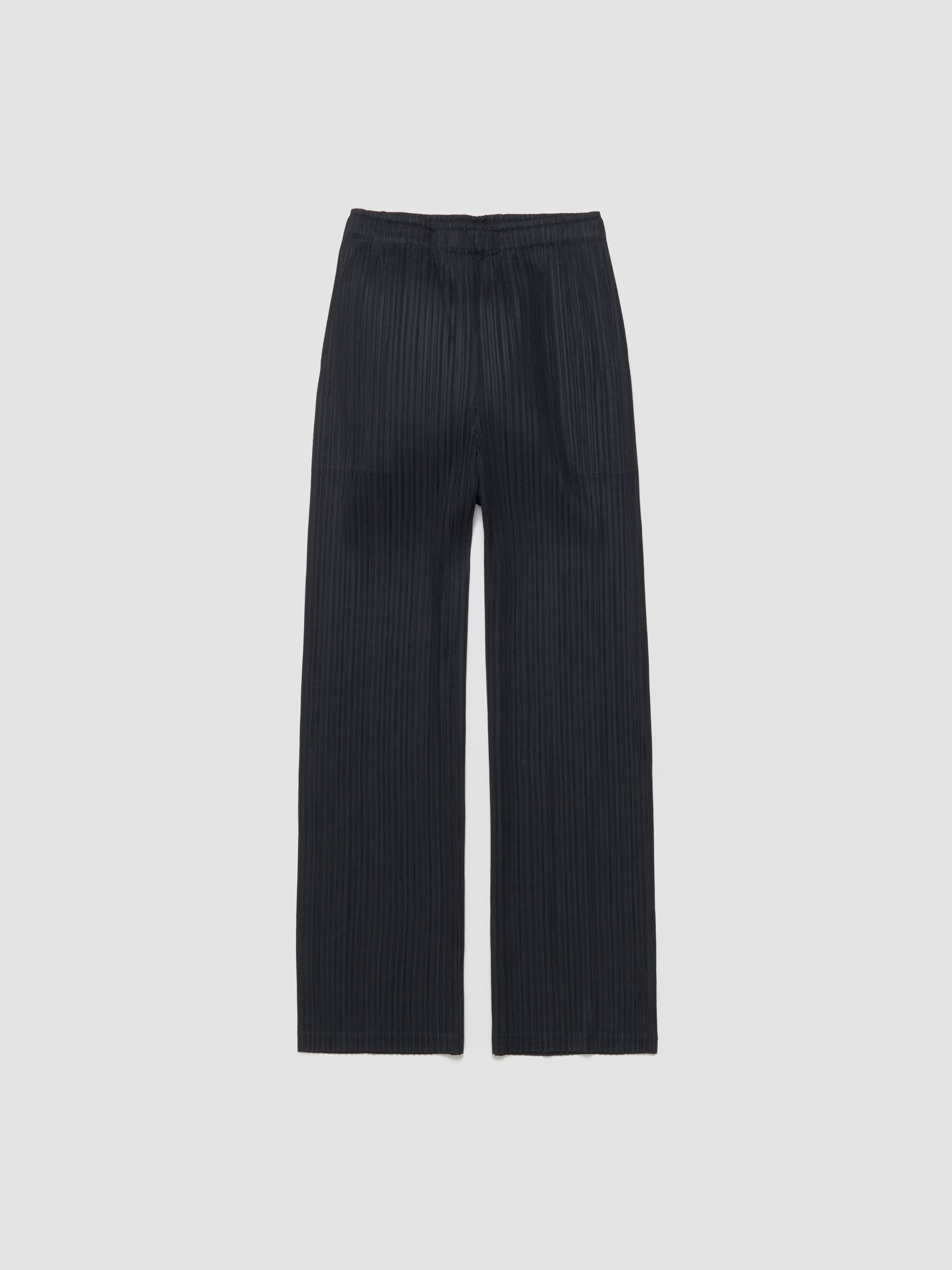 PLEATS PLEASE Issey Miyake - Pleated Pants in Black - PP48JF382-15