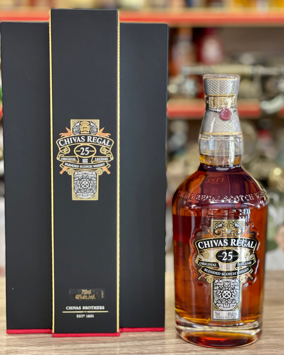 Chivas Regal 25 Year Old Blended Scotch Whisky – Valentine Liquors