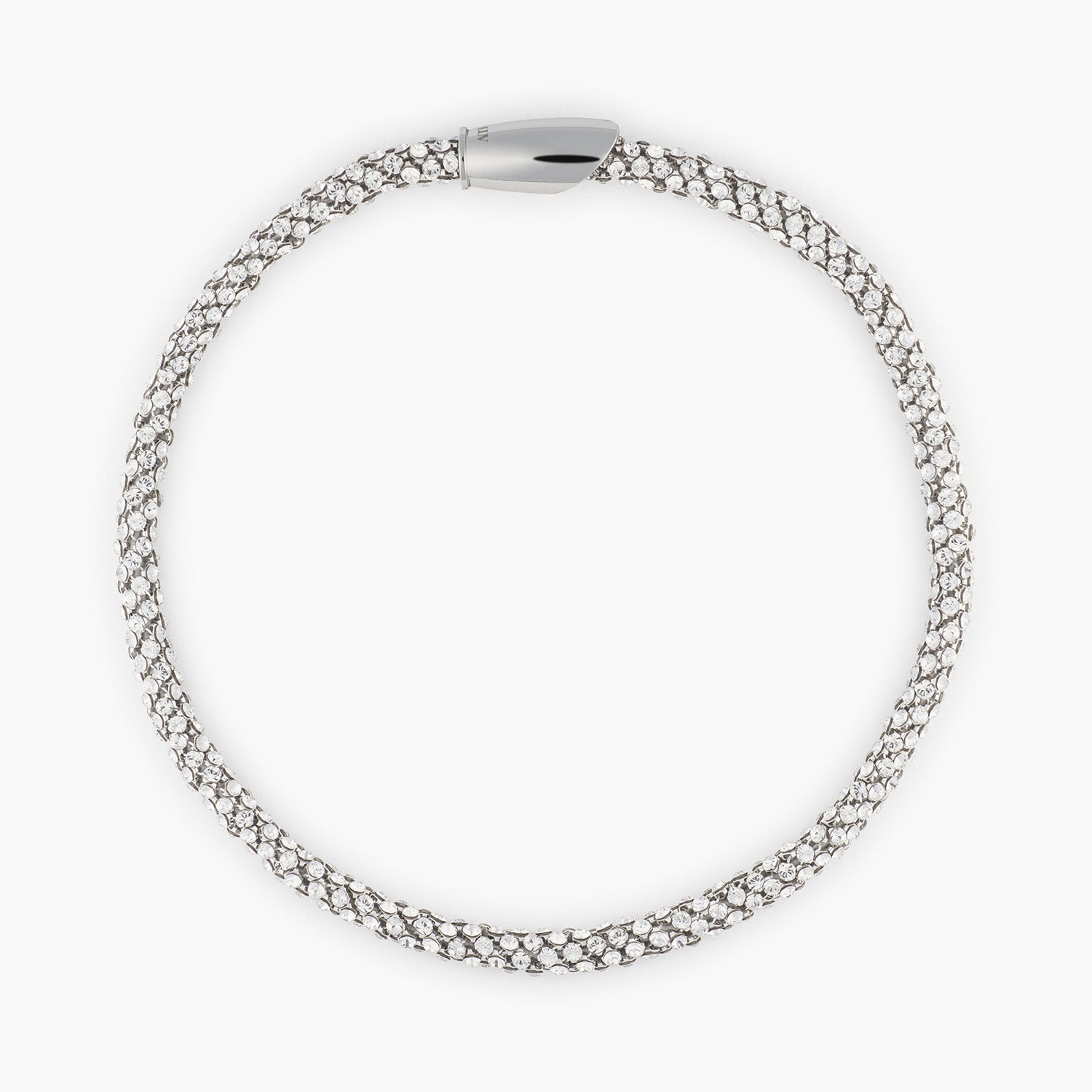 LUV ハッシュタグラブ ネックレス 7mm ホワイト