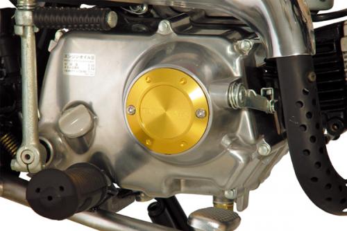 SPECIAL PARTS TAKEGAWA / アルミ削り出しクラッチカバー(ゴールド)