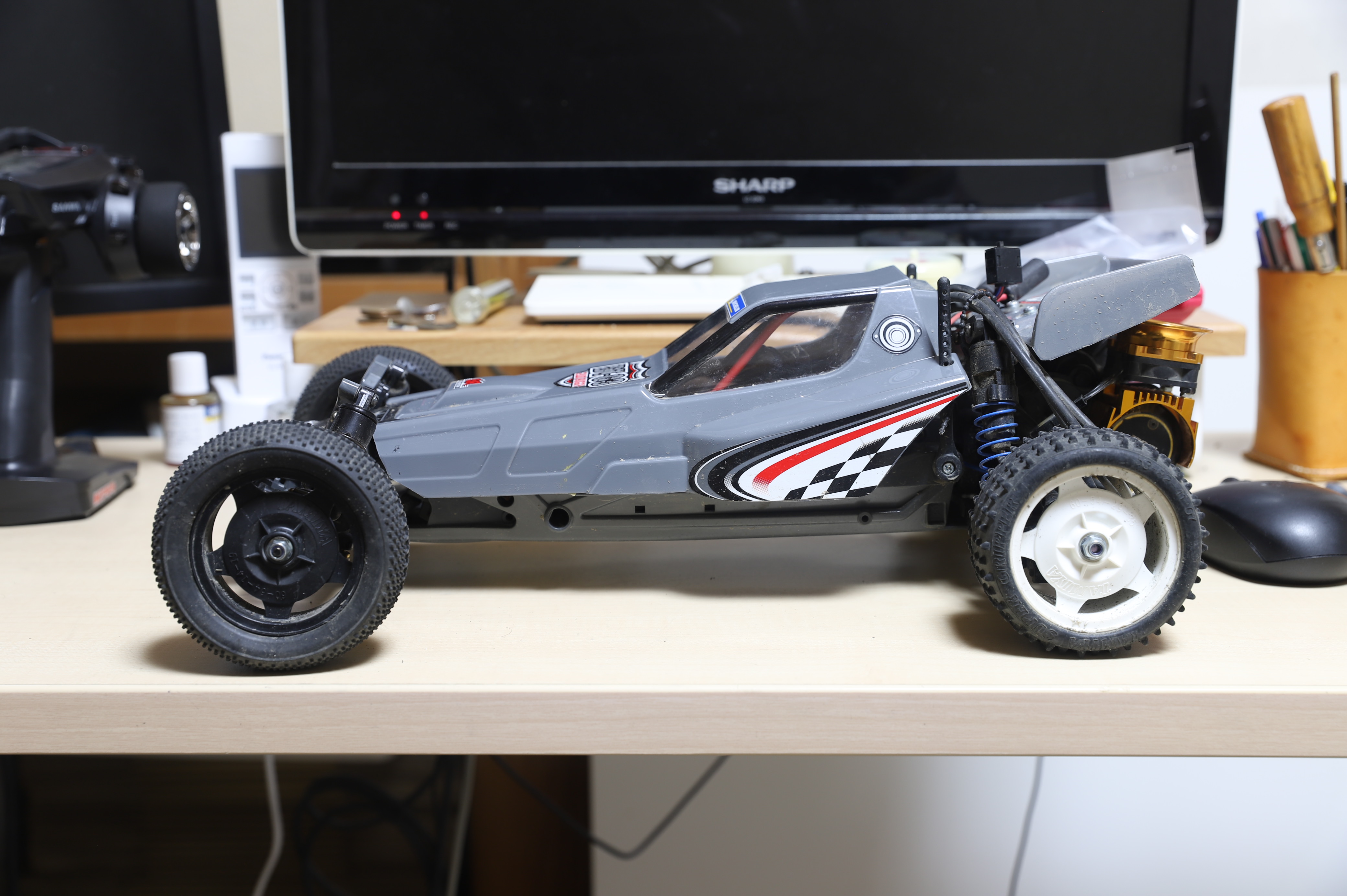 DT-03レーシングファイター｜少しカスタムしてみた | さすらいハーレー