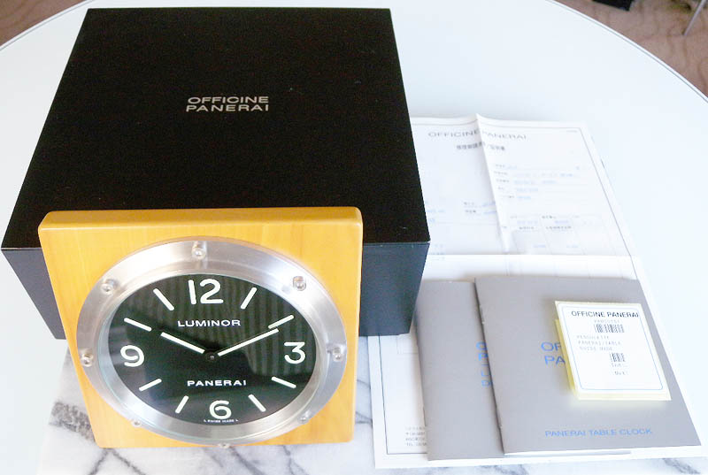 パネライ ルミノール置き時計 PAM00151 PANERAI