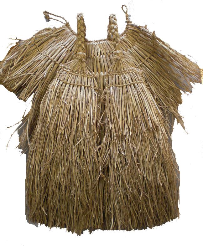 No.8「藁蓑・棕櫚蓑」(歴史民俗資料館)／毛呂山町