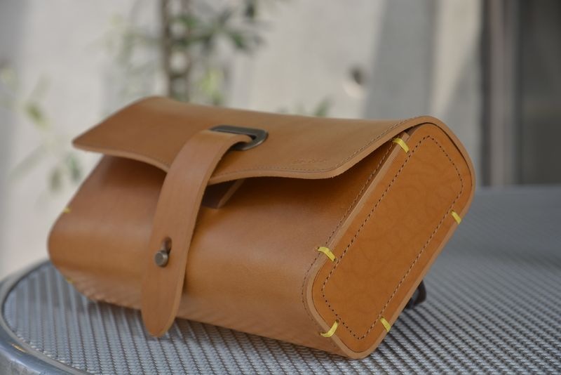 レザーサドルバッグに新しいモデルが登場！ | 折りたたみ自転車