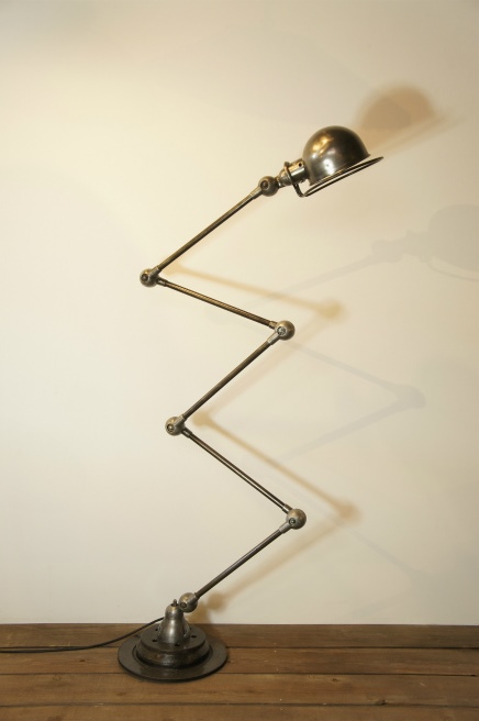 ジャンク ビンテージJIELDE 5bras ジェルデ 5アーム フロアランプ