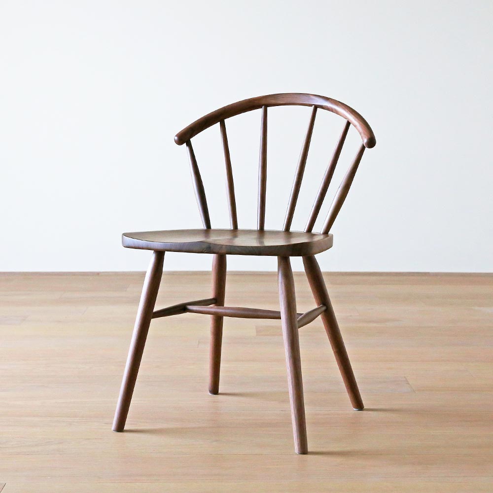 ダイニングチェア「アン」板座 ウォールナット材 | 【公式】大塚家具