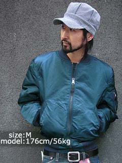 ALPHA [アルファ] MA-1 IMPORT ネイビー-Jalana