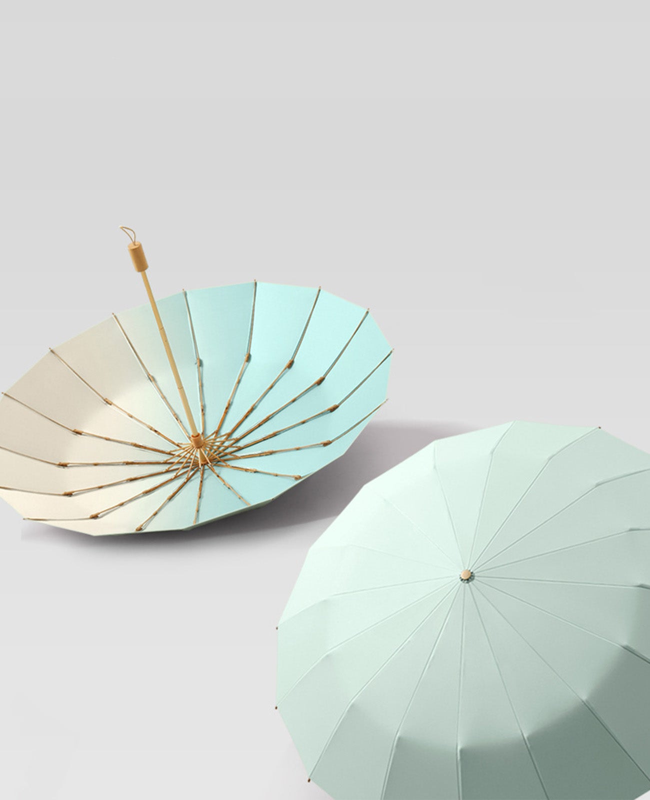 完全 遮光 折りたたみ 日傘 マイナス 18 度 | Kumokasa