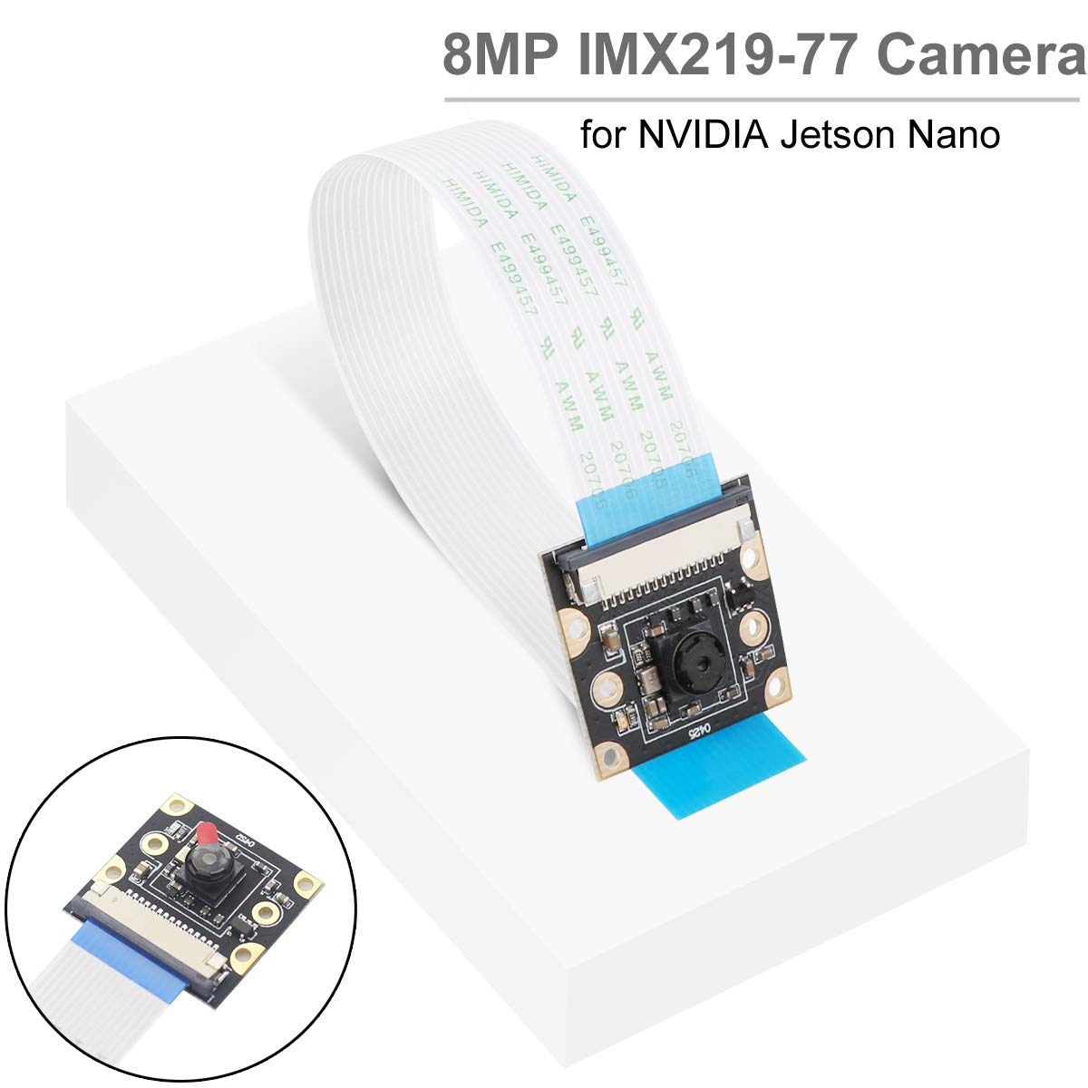 8MP IMX219-77 Camera for NVIDIA Jetson Nano Developer Kit – MakerFocus
