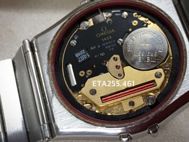 OMEGA コンステレーションの電池交換 | メンテナンスオプト｜オプト