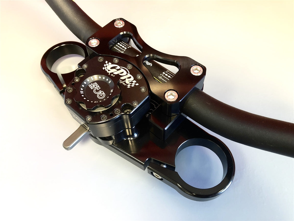 2003-2004 Kawasaki ZX6R 636 Top Triple Clamp With Dirt Bar Mounts