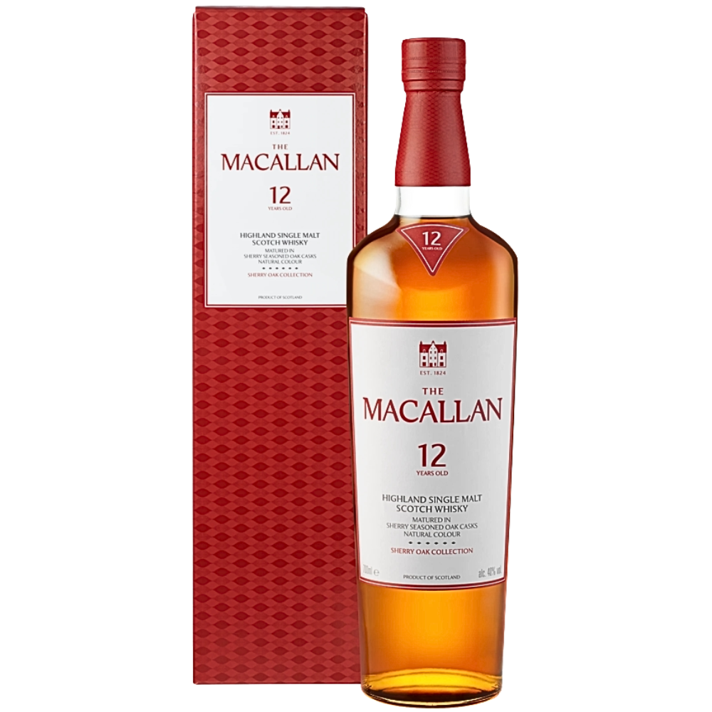 Macallan 12 Years Old Single Malt Sherry Oak Casks | Nestor Liquor