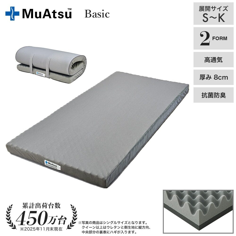 ムアツマットレス ベーシック 《MuAtsu》 | 西川ストア公式本店