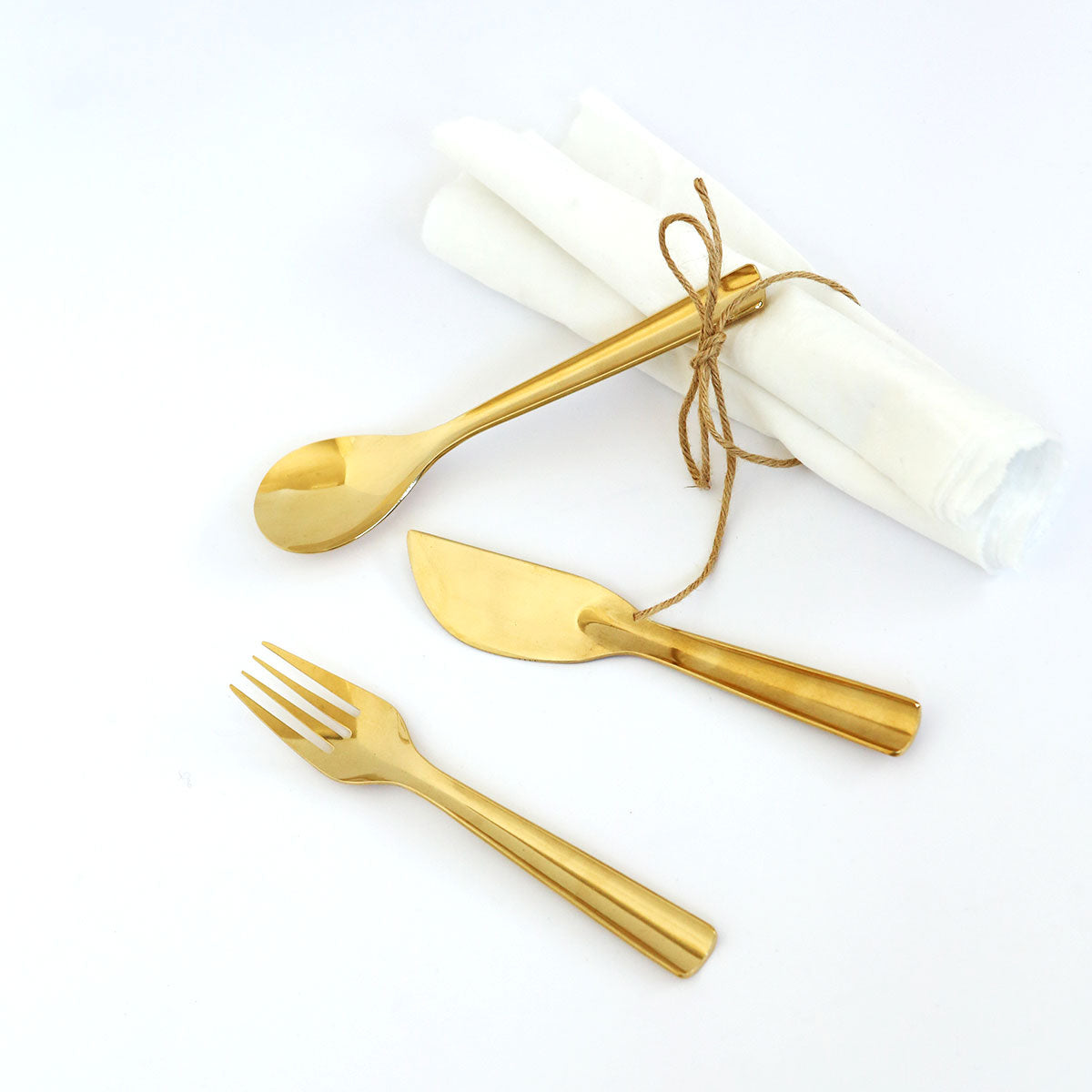 Lue真鍮ディナーセット カトラリー 2セット おもてなし Lue真鍮