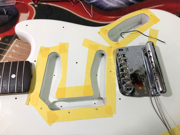 ポップギターズのリペア／カスタム事例ご紹介】 ムスタングの