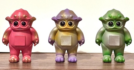 DE LA SOUL フィギュア世界350体限定シリアルNo.15 3体セット