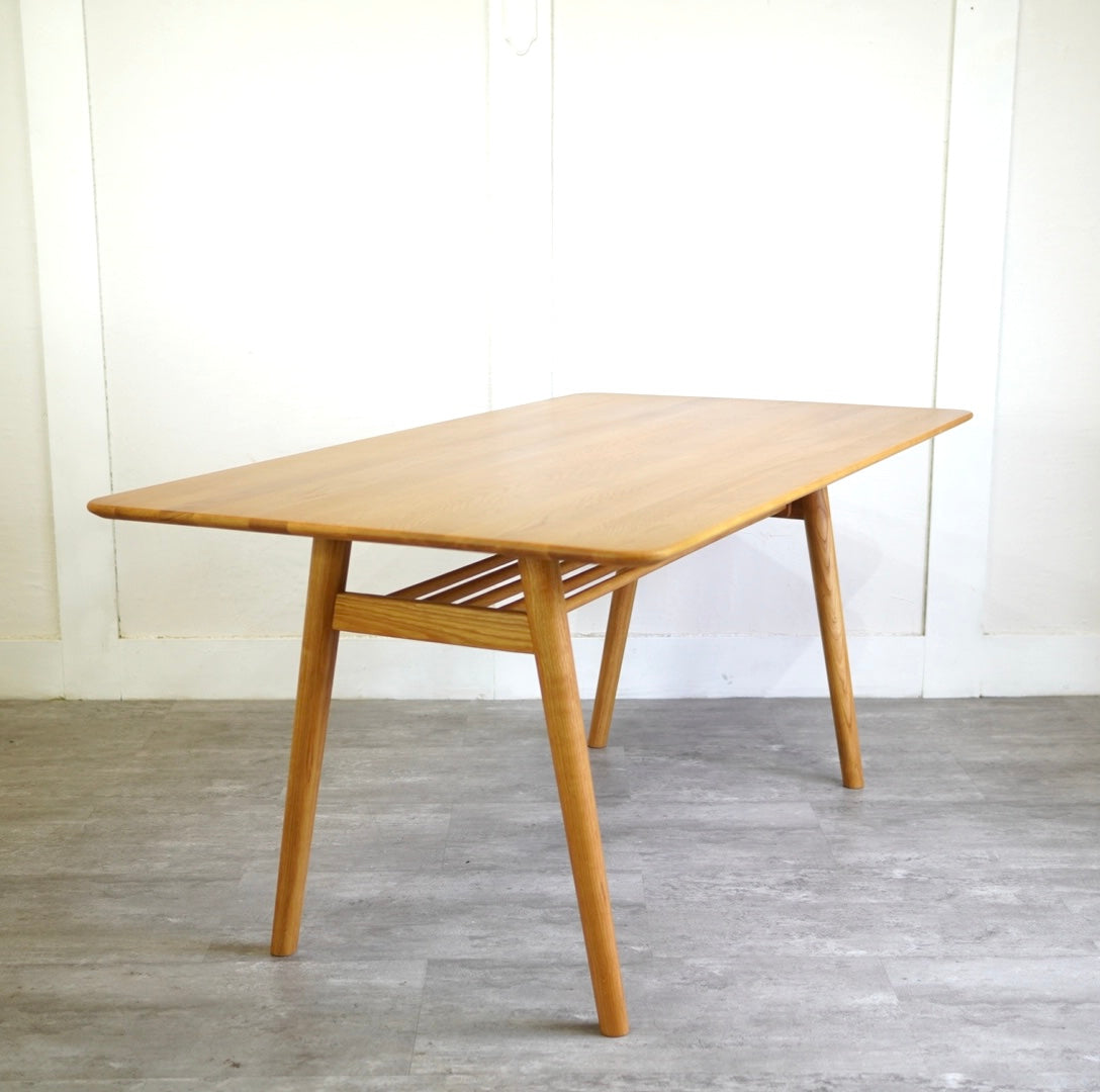 ウニコ / unico キナ / KINNA ダイニングテーブル W1400 中古 オーク