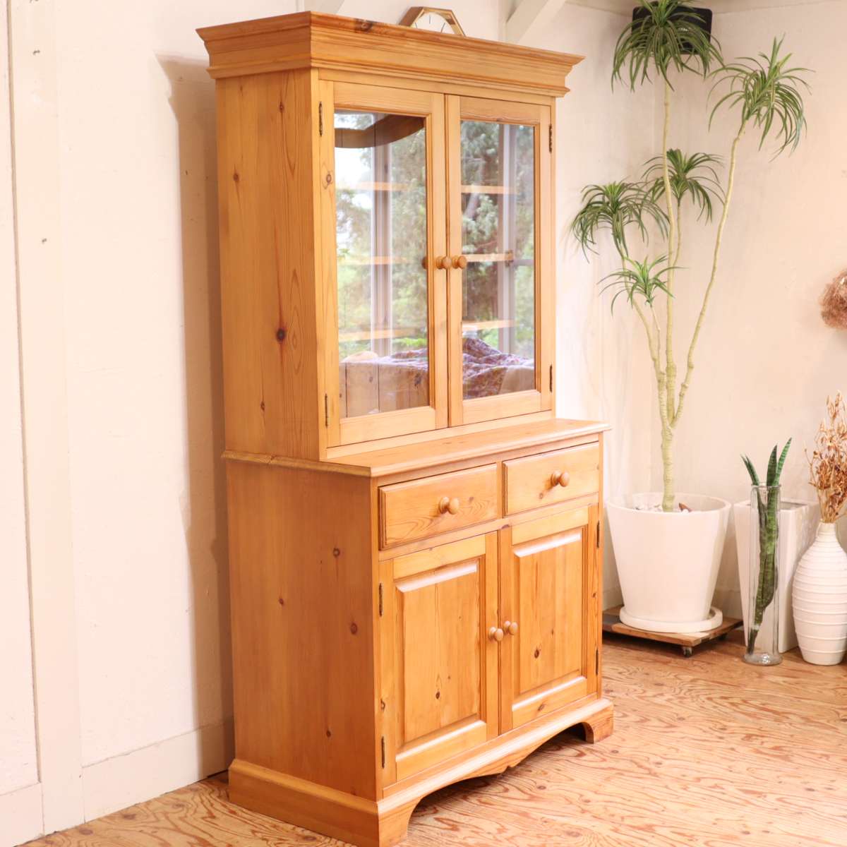 ザ・ペニーワイズ / THE PENNY WISE カップボード 食器棚 パイン材 PWC