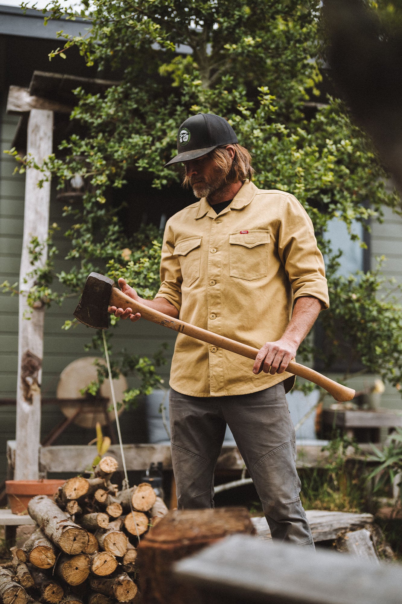Seager x Coors Banquet Wildland Overshirt Coyote Brown – Seager Co.
