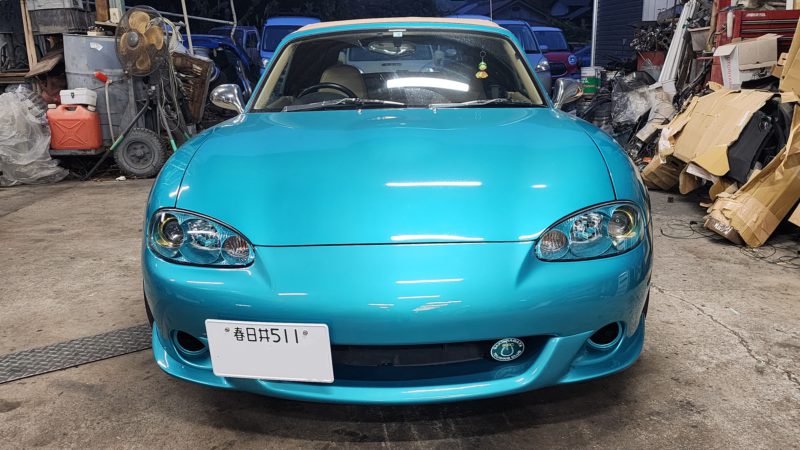 NBロードスター エンジン 結晶塗装ヘッドカバー交換 | SHIN-KAI