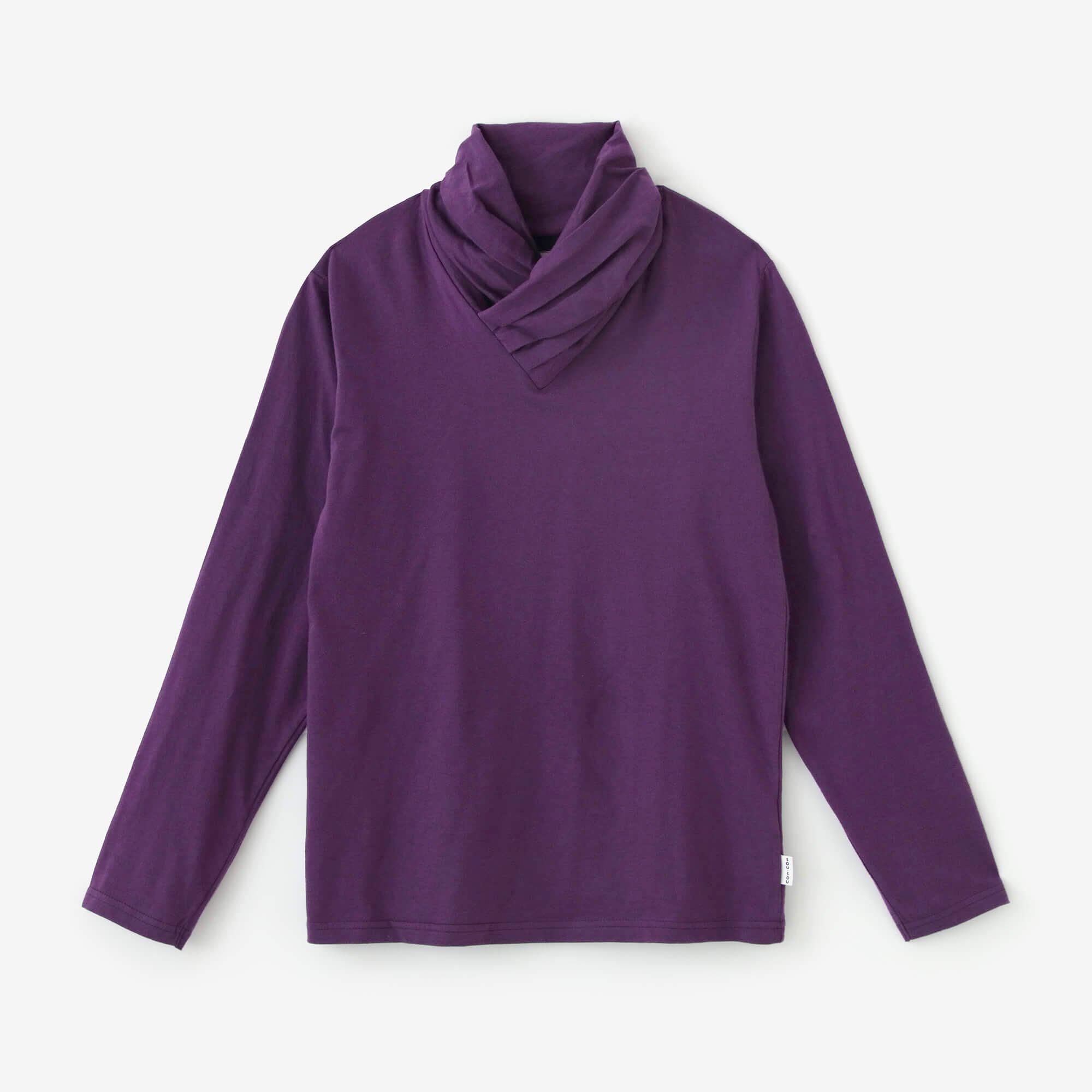 衿巻ジバン／杜若色（かきつばたいろ）