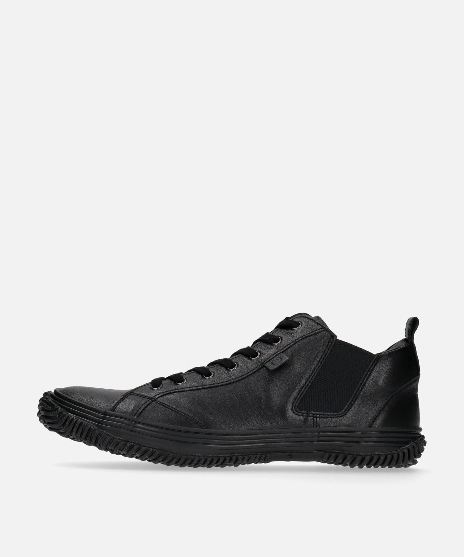 SP-442 Black/Black | 国産ハンドメイド スニーカー スピングル