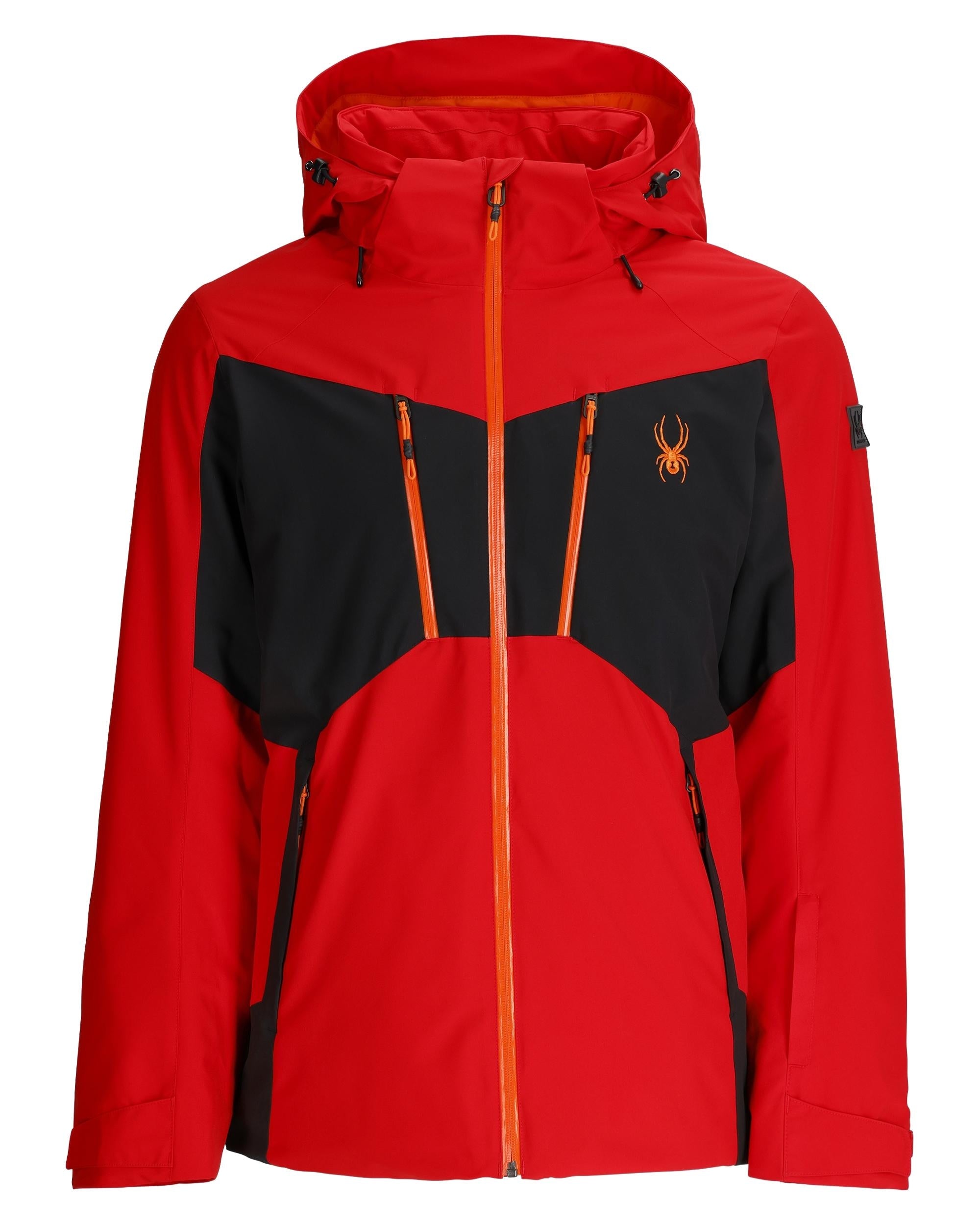 Mens Rival Jacket - Spyder Red