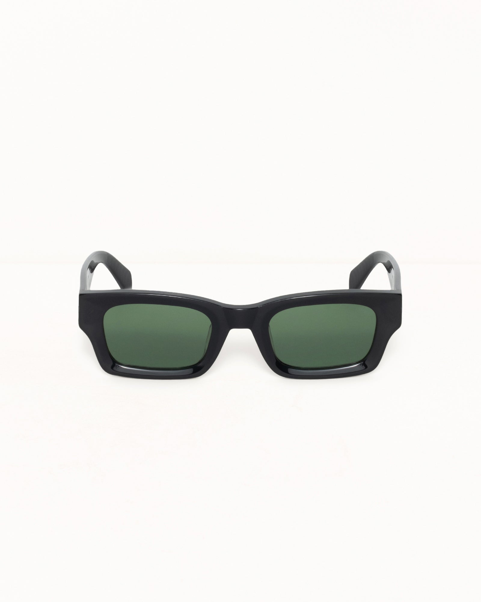 Vincent Sunglasses – Black / Green Lens | Accessories | Stüssy