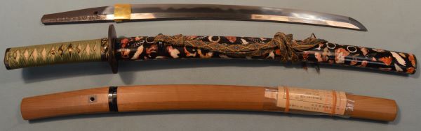 有）清水商会 「現代刀 特製太刀拵 小烏丸造り 天田収貞作之」「江戸