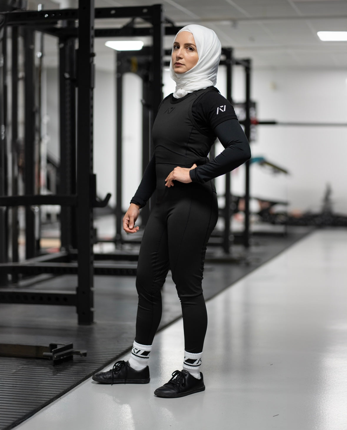 Rausch Women's Long Legged Singlet - IPF Approved - Stealth | A7