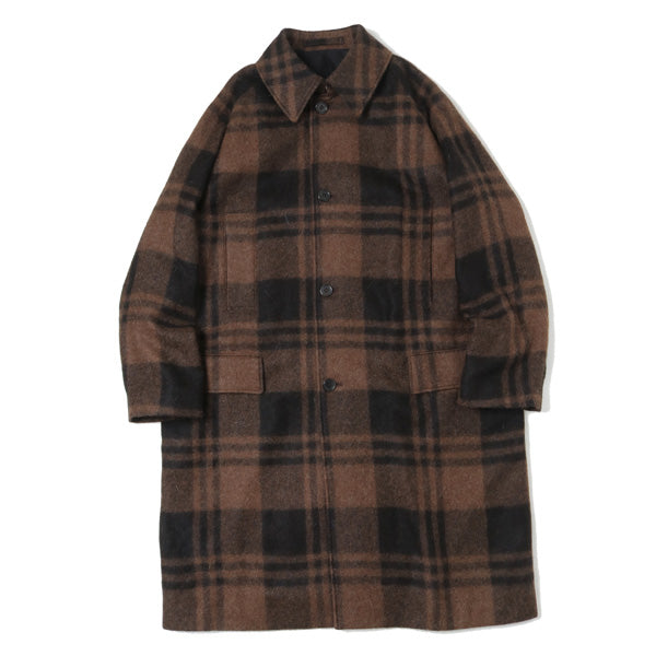 RAGLAN MAC COAT NATURAL COLOR ALPACA STOLE CLOTH - MARKAWARE 「Area」