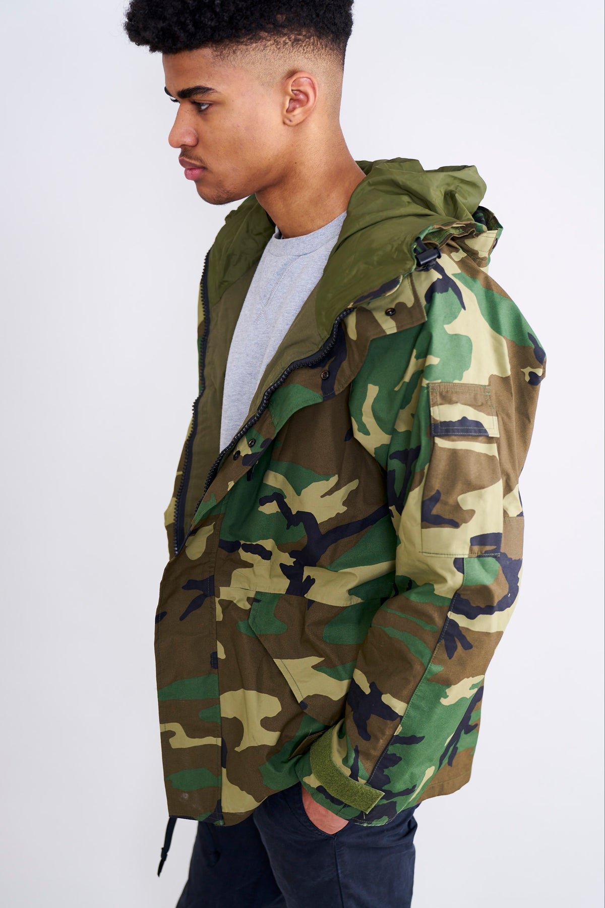 U.S. Army ECWCS Gen I Cold Weather Gore-Tex Parka Woodland | AT